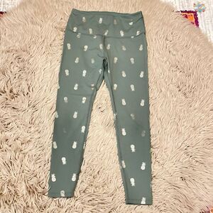 Beyond yoga pineapple leggings size large